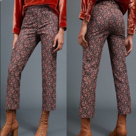 Anthropologie Essential Slim Straight Pant - Picture 2 of 11